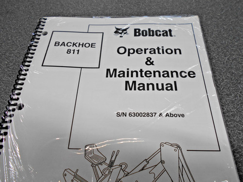 Bobcat 811 backhoe m - bobcat,